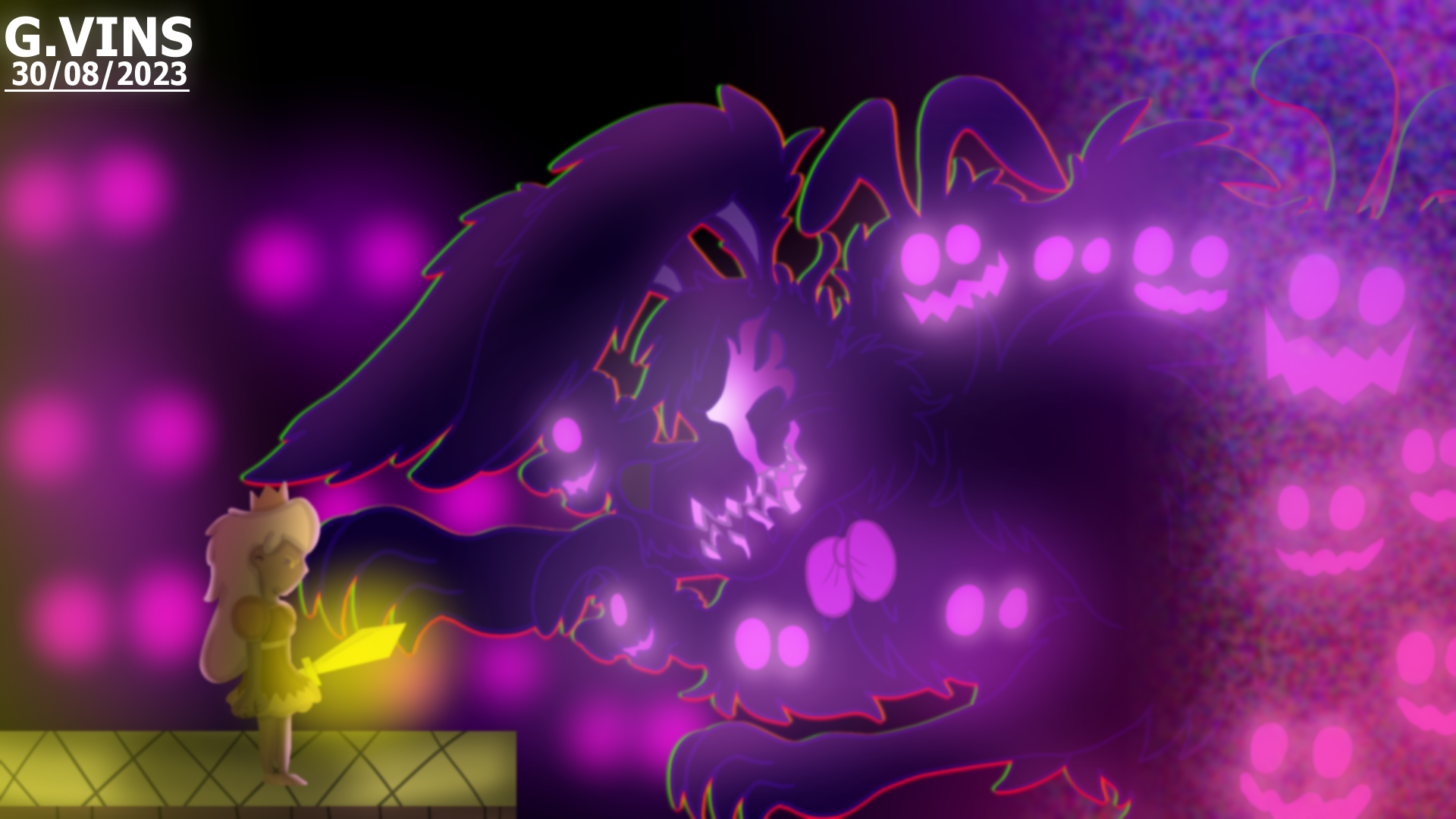 Download Fanart Glitchtrap Wallpaper