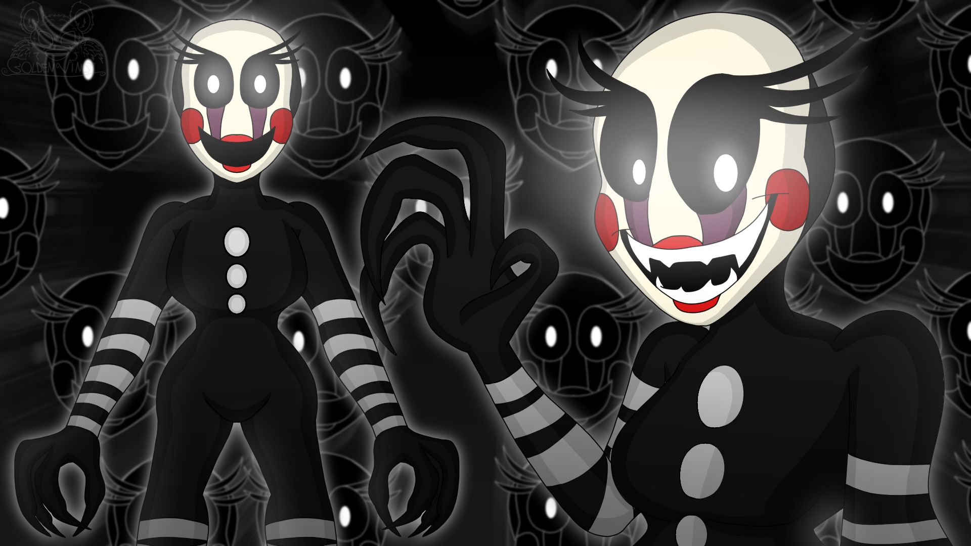 Fnaf R64 Puppet The Puppet (FNAF 2 Art) by mondewebcom on DeviantArt