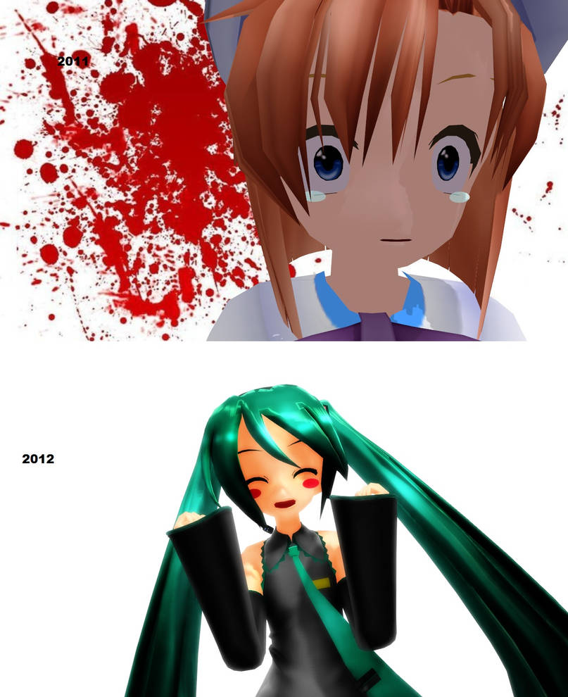 MMD Comparison by Isa-Dk on DeviantArt