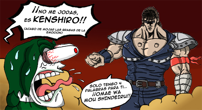 Fucking Shit FanArt. Omae wa mou shindeiru