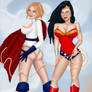 Wonder Woman and Power Girl