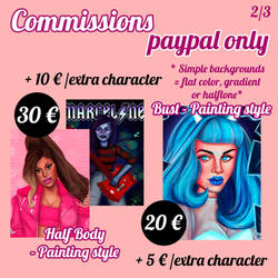 Commissions Info -  page 2