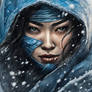 Mortal Kombat: Snowfall Kitana Wallpaper