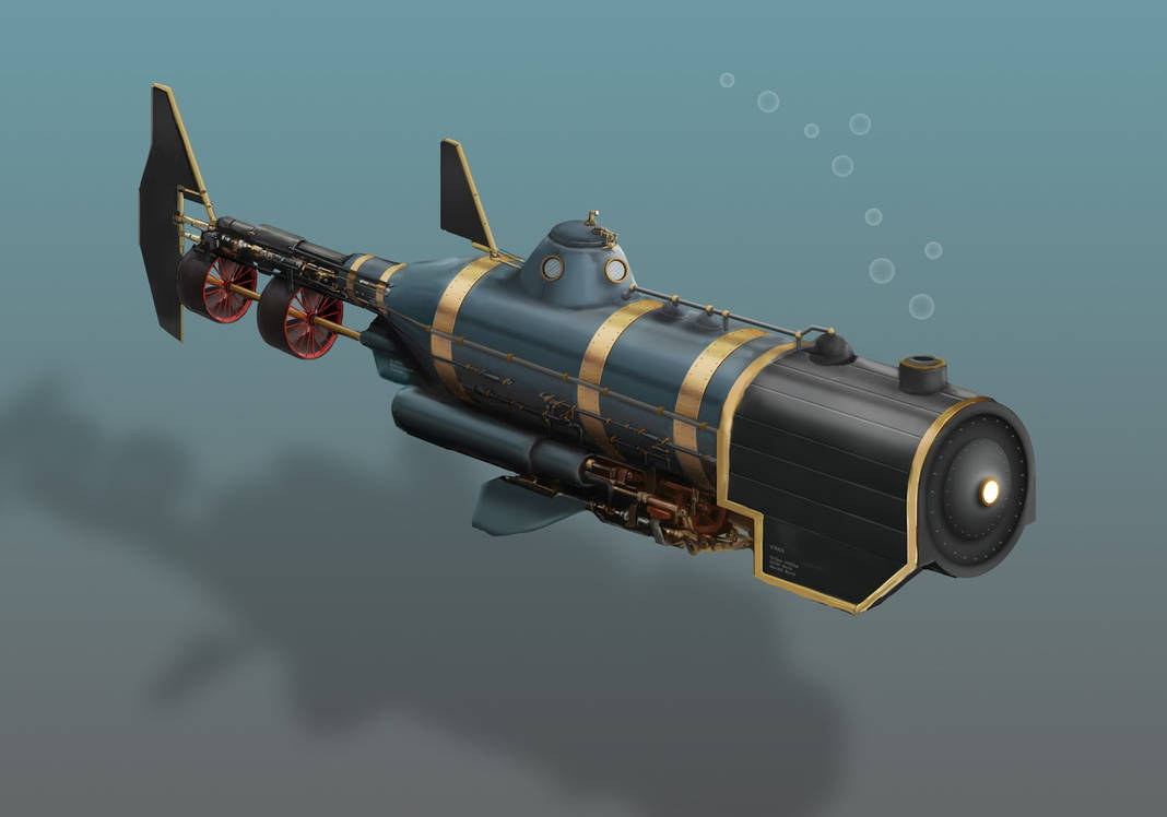 Steampunk Submarine by Walter-Vermeij on DeviantArt