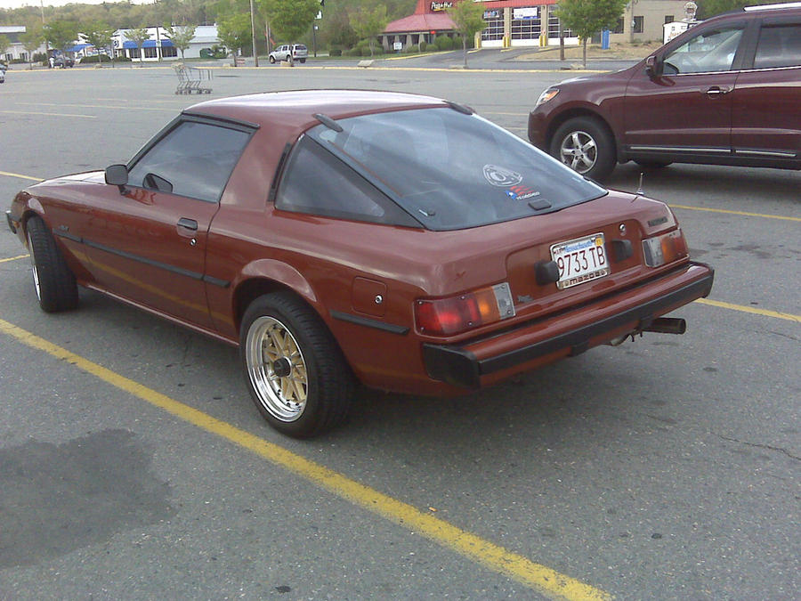 Mazda Rx 7 Rear Mazda RX-7 rear by Inuyasha2092 on DeviantArt