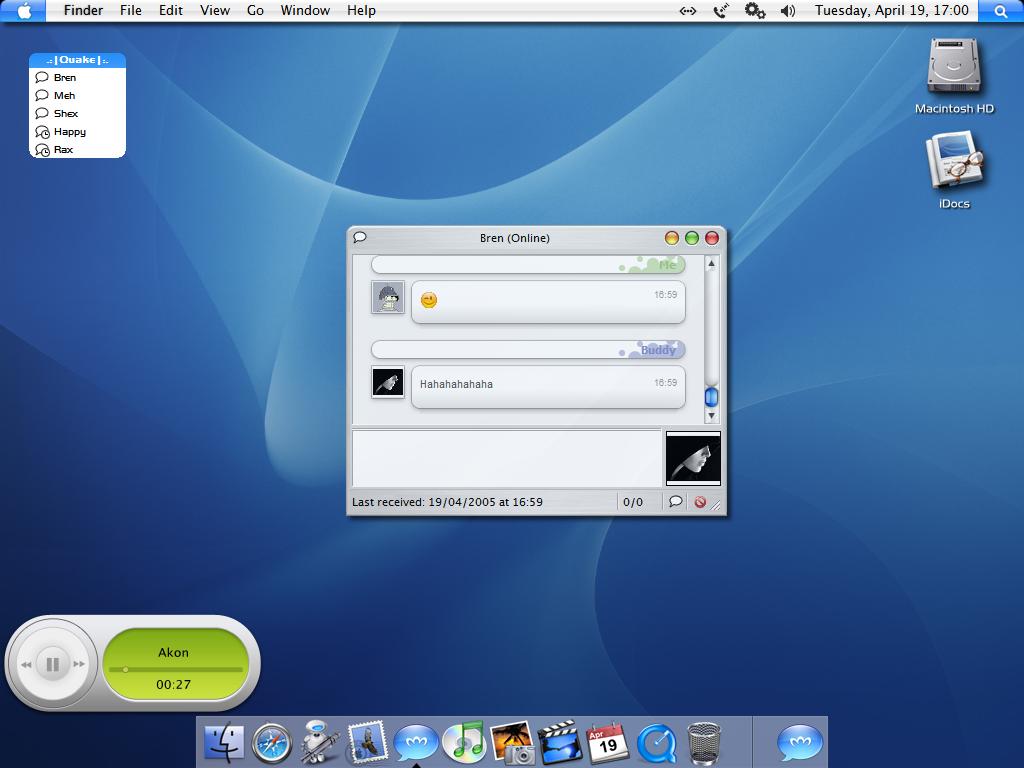 Mac Tiger OS X 10.4 Beta 2