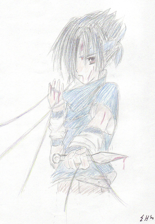 Sasuke with strings...