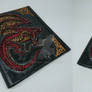 Carpeta Dragon Rojo Vintage