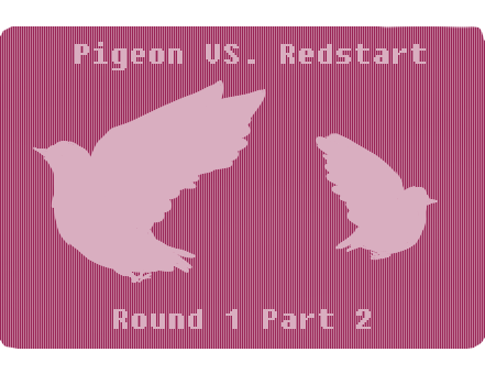 Pigeon VS. Redstart R1P2