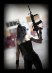 Chick with Gun ... III