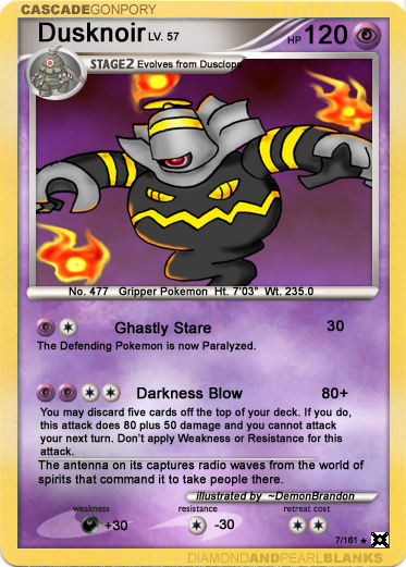 Dusknoir TCG