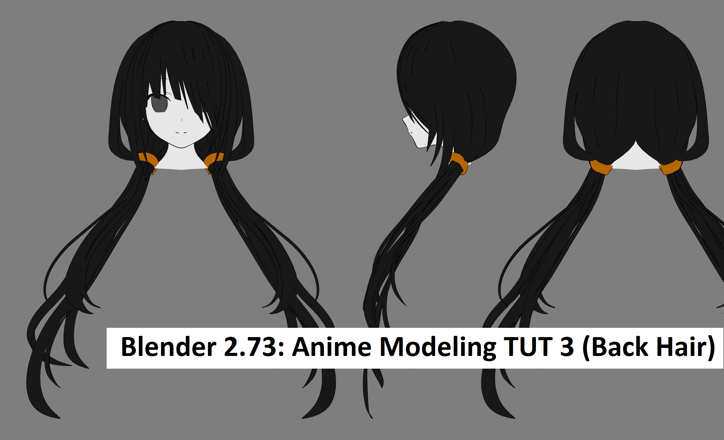 Blender Anime Hair Maker