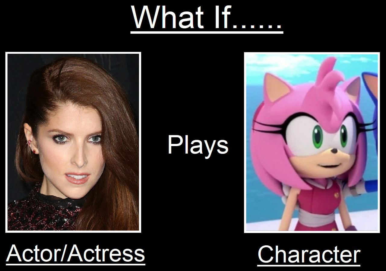 Fan Casting Anna Kendrick as Amy Rose in Sonic the Hedgehog 3 on