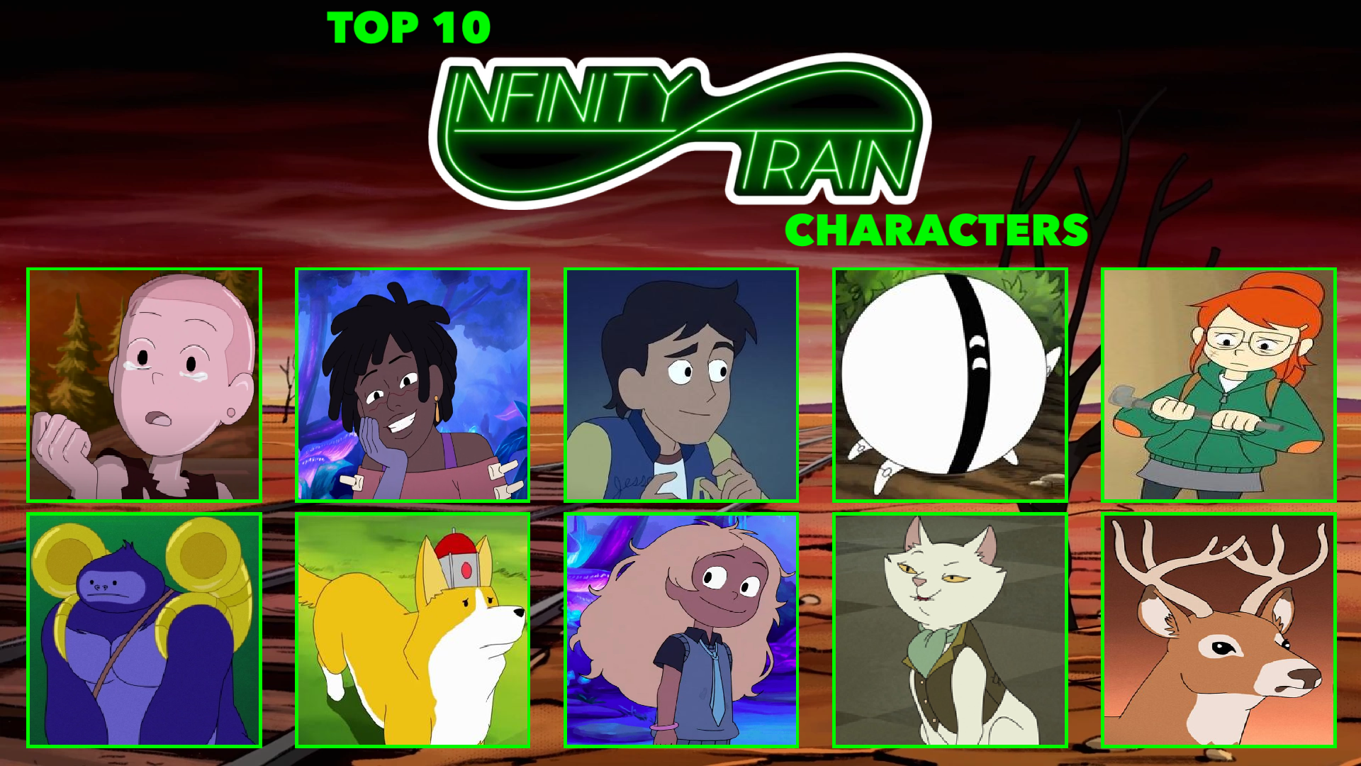 Top 10 Infinity Train Characters by Negaboss2000 on DeviantArt