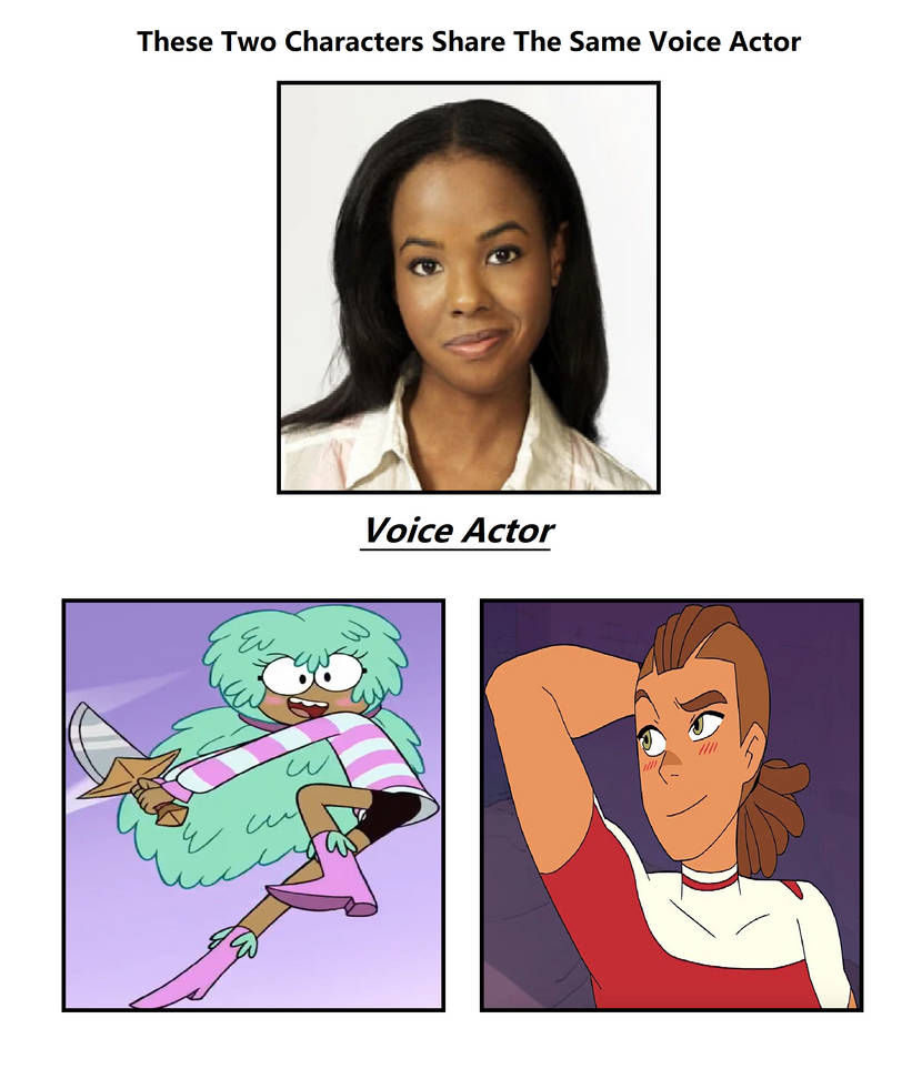 Same Voice Actress - Dana Davis by Negaboss2000 on DeviantArt