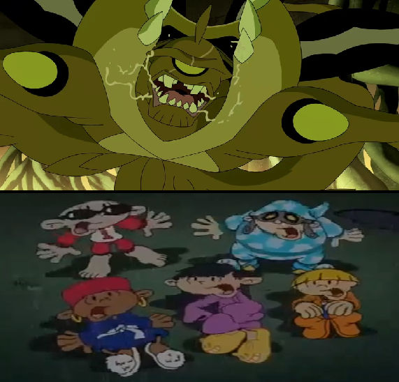 KND scared of the Wild Florauna by Negaboss2000 on DeviantArt