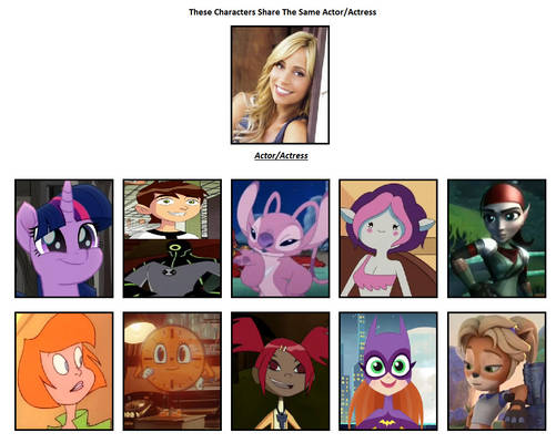 Same Voice Actress - Tara Strong