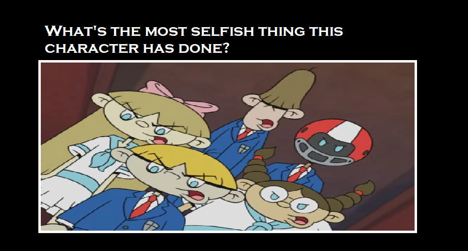 Dcfdtl Comics What's the most selfish thing the DCFDTL did? by Negaboss2000 on DeviantArt