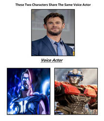 Same Voice Actor - Chris Hemsworth