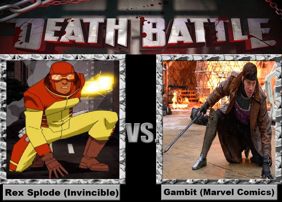 Death Battle 635 (Rex Splode vs Gambit) by Negaboss2000 on DeviantArt