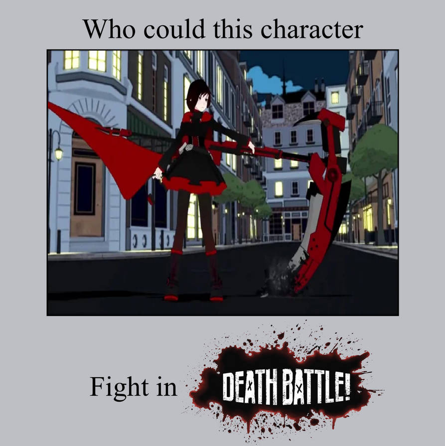 Ruby Rose Defeated Who could Ruby Rose fight in Death Battle? by Negaboss2000 on DeviantArt