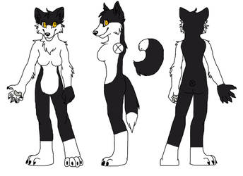 My Fursuit Ref Sheet