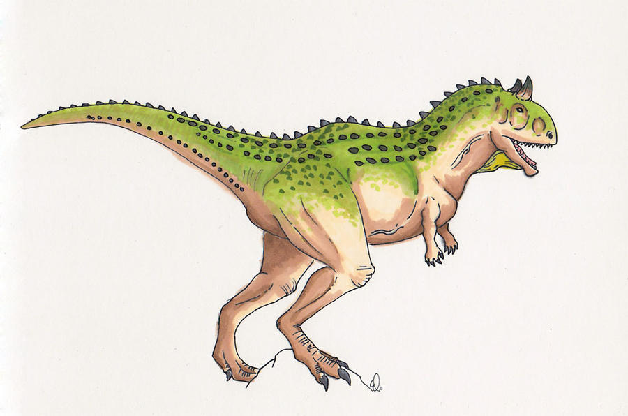 Carnotaurus Sastrei By Dragoninthemist On DeviantArt carnotaurus-sastrei-by-dragoninthemist-on-deviantart