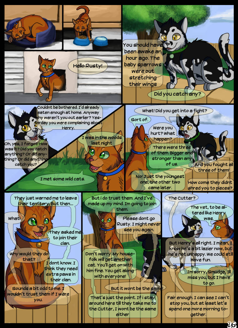 Warriors Into the Wild page 14 by Winggal on DeviantArt Warrior