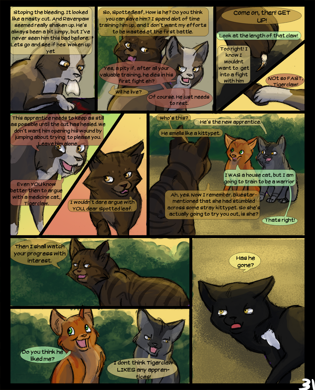 Warriors Into the Wild - Page: 35 by SassyHeart on DeviantArt
