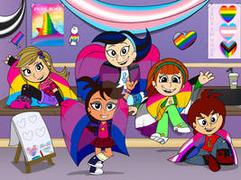 Showing their Pride!