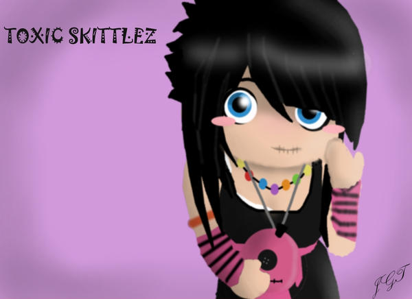 chibi toxic skittlez