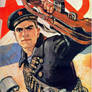 Soviet Propaganda Poster circa 1942