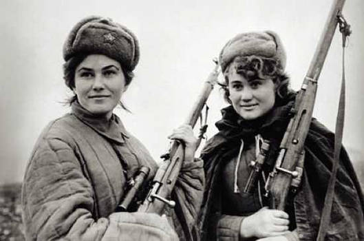 Women Snipers in Stalingrad 1942-1943