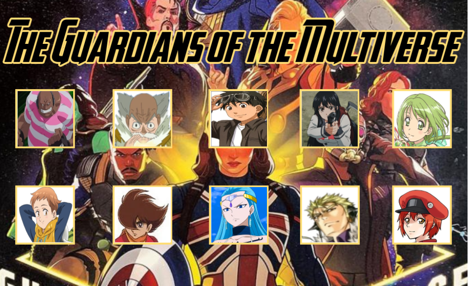 Kodansha's Guardians of the Multiverse Team 3 by Bobthemanas on DeviantArt