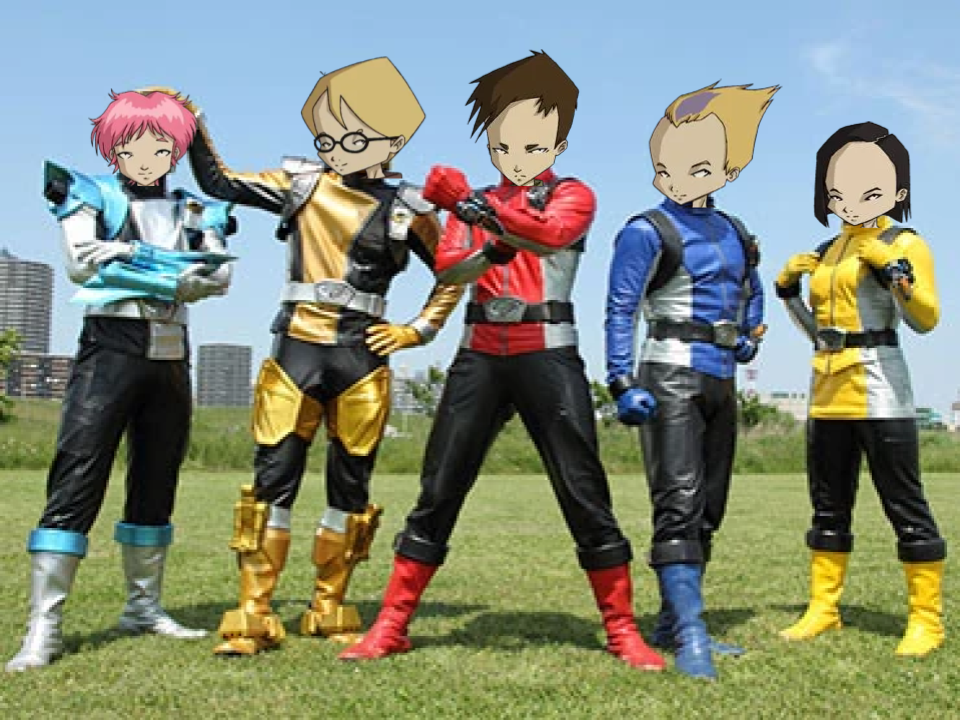Tokumei Sentai Go-Busters Code Lyoko by Bobthemanas on DeviantArt