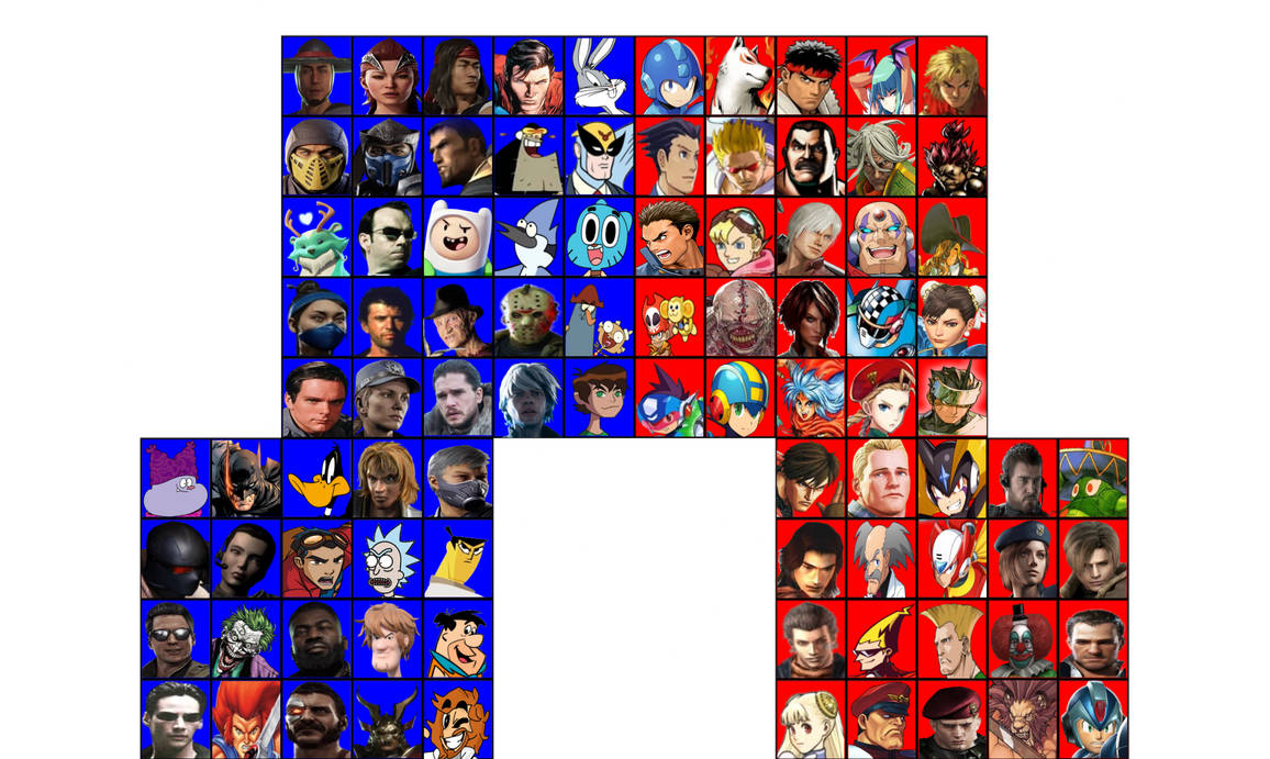 My Warner Bros. vs Capcom Roster 2025 by Bobthemanas on DeviantArt
