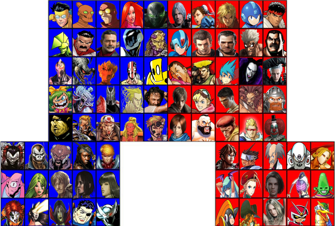 Image Comics vs Capcom Roster by Bobthemanas on DeviantArt