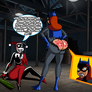 Harley vs Batgirl