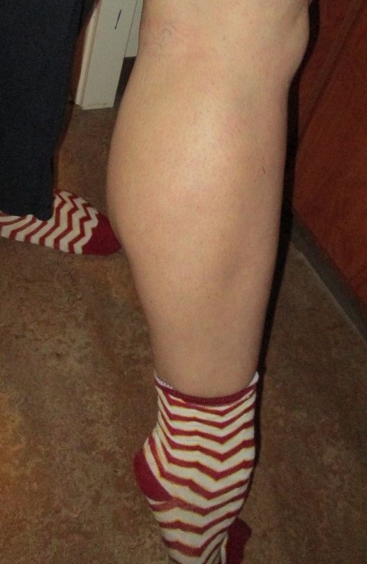 Almost 21 inch Calves