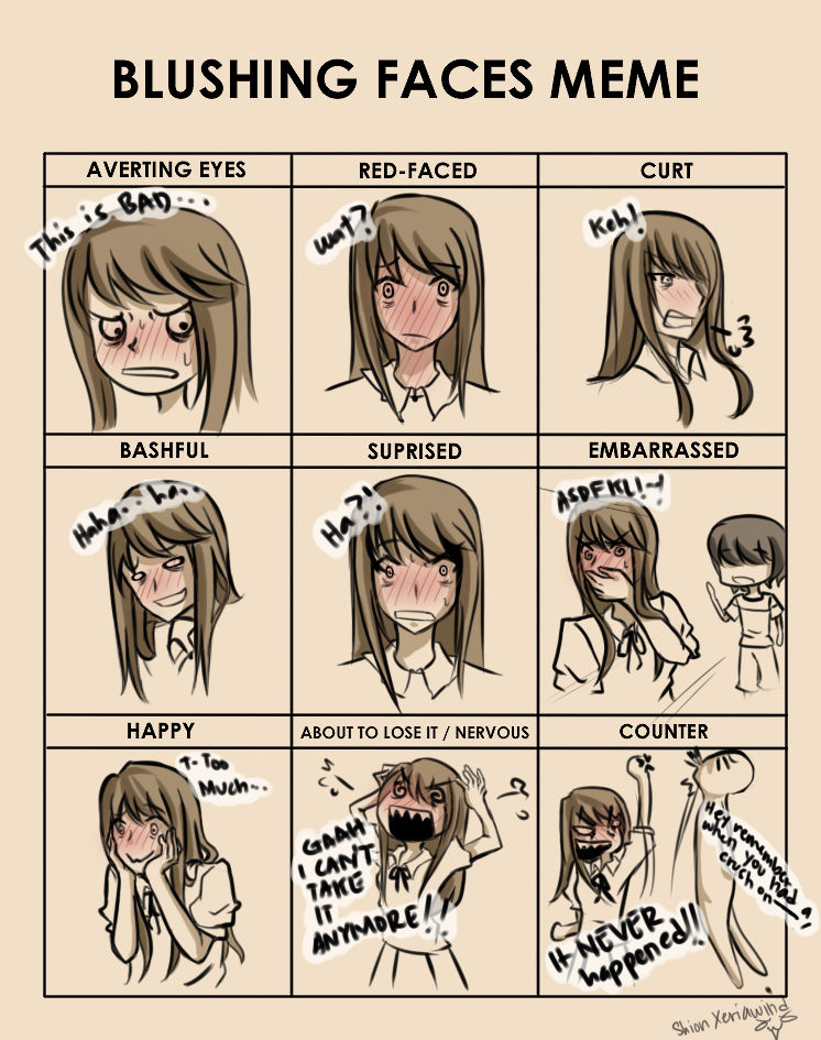 Blush Meme 3 by ShionXeriawind on DeviantArt