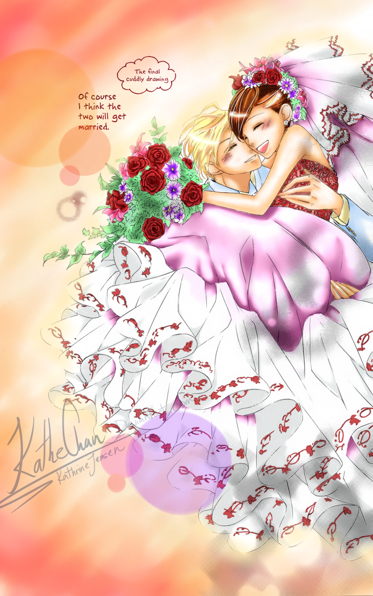 Tamaki and Haruhi 2 colored by KatheChan on DeviantArt