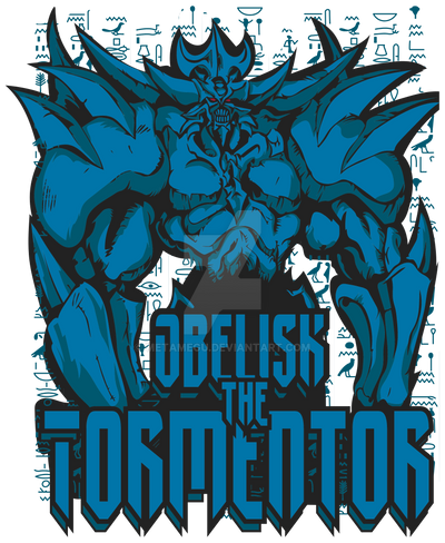 Yu Gi Oh Obelisk the Tormentor by MetaMegu on DeviantArt