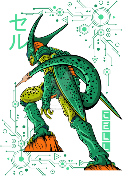 Dbz Cell by MetaMegu on DeviantArt