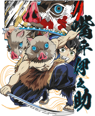 Suma Inosuke Demon Slayer Characters by MetaMegu on DeviantArt