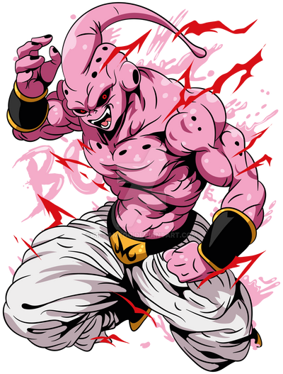 Dbz Majin Boo by MetaMegu on DeviantArt