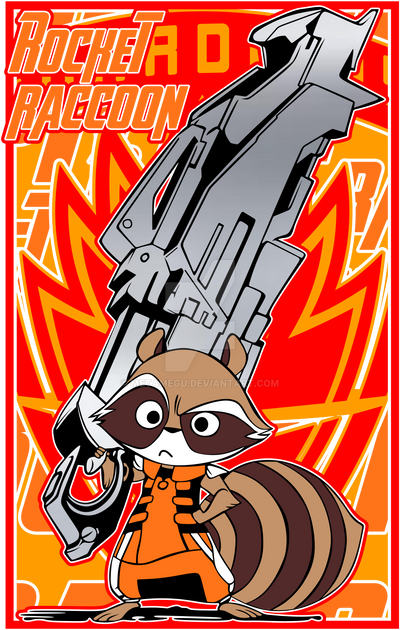 Spacer Racoon Marvel Guardians of the Galaxy Rocket Racoon by MetaMegu on DeviantArt