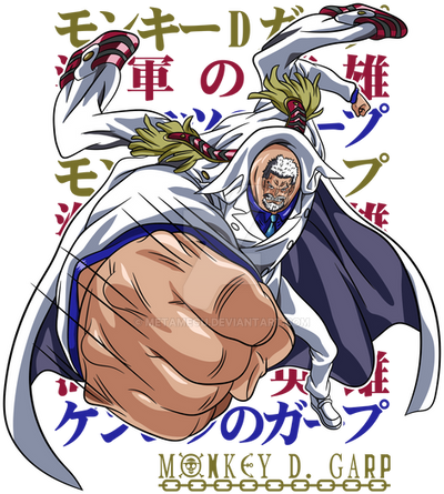 One Piece Monkey D Garp by MetaMegu on DeviantArt