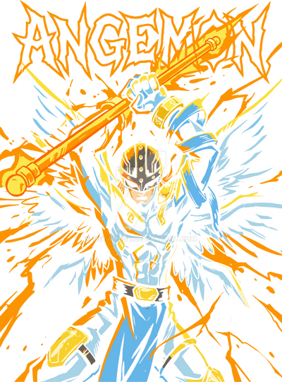 Angeman Evolution Digimon Angemon by MetaMegu on DeviantArt