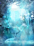 The Frozen Stag by Willow-Bree