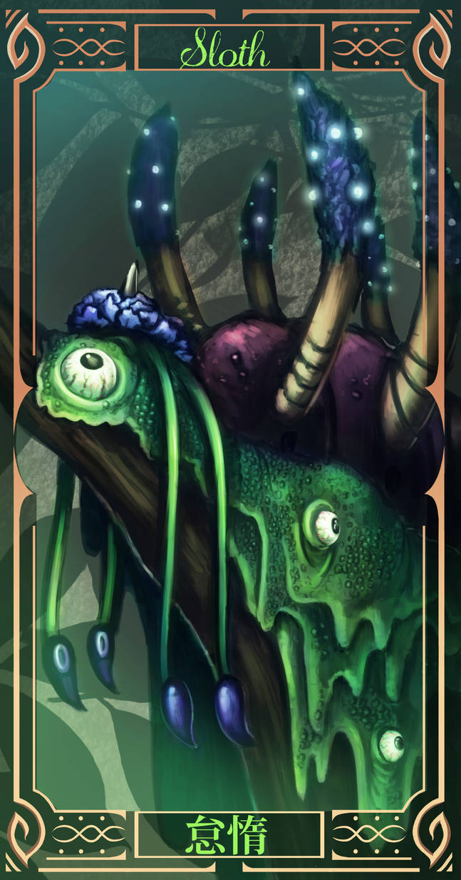 7 Deadly Sins: Sloth by PuddingzZ on DeviantArt